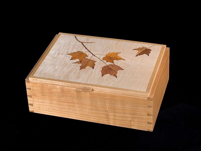 Maple Leaf Treasure Box | Craig Altobello - Marquetry ...